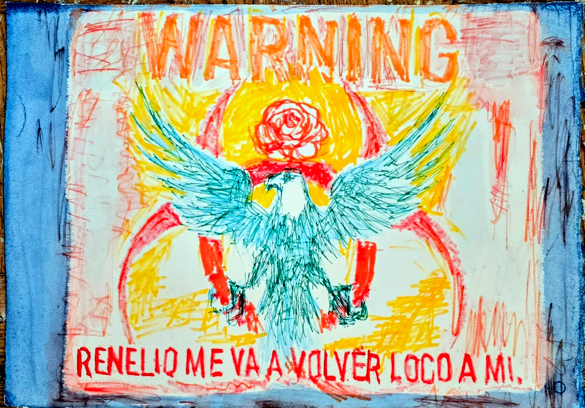 Warning Eagle - T-Shirt