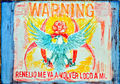 Warning Eagle - Small Print